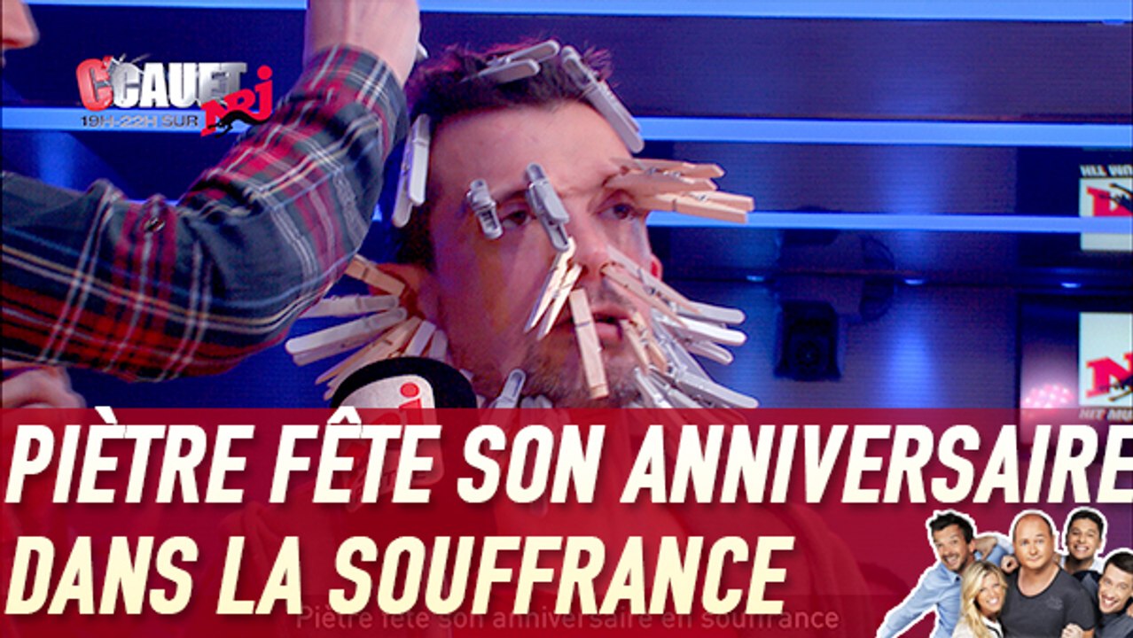 Piètre fête son anniversaire dans la souffrance - C'Cauet sur NRJ