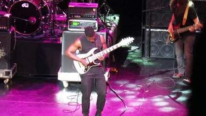 Joe Satriani, Steve Vai, Brendon Small, Tosin Abasi G4 2015 Frank Zappa Guitar Jam