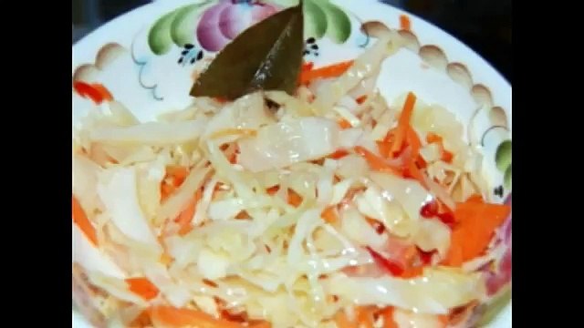 Маринованная капуста быстрая