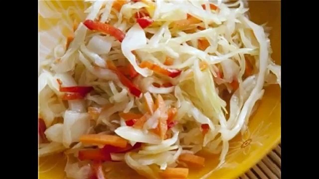 Маринованная молодая капуста