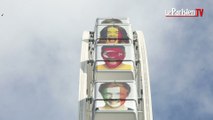 La grande roue de la Concorde s'habille aux couleurs de l'Euro 2016