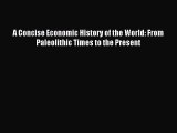 Read A Concise Economic History of the World: From Paleolithic Times to the Present Ebook Free