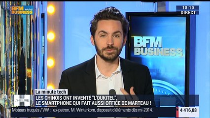 La Minute Tech: Les chinois inventent l'Oukitel, le smartphone qui fait aussi office de marteau - 03/03