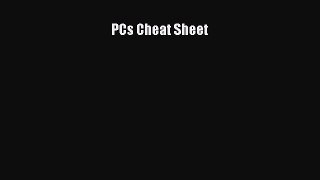Download PCs Cheat Sheet Free Books