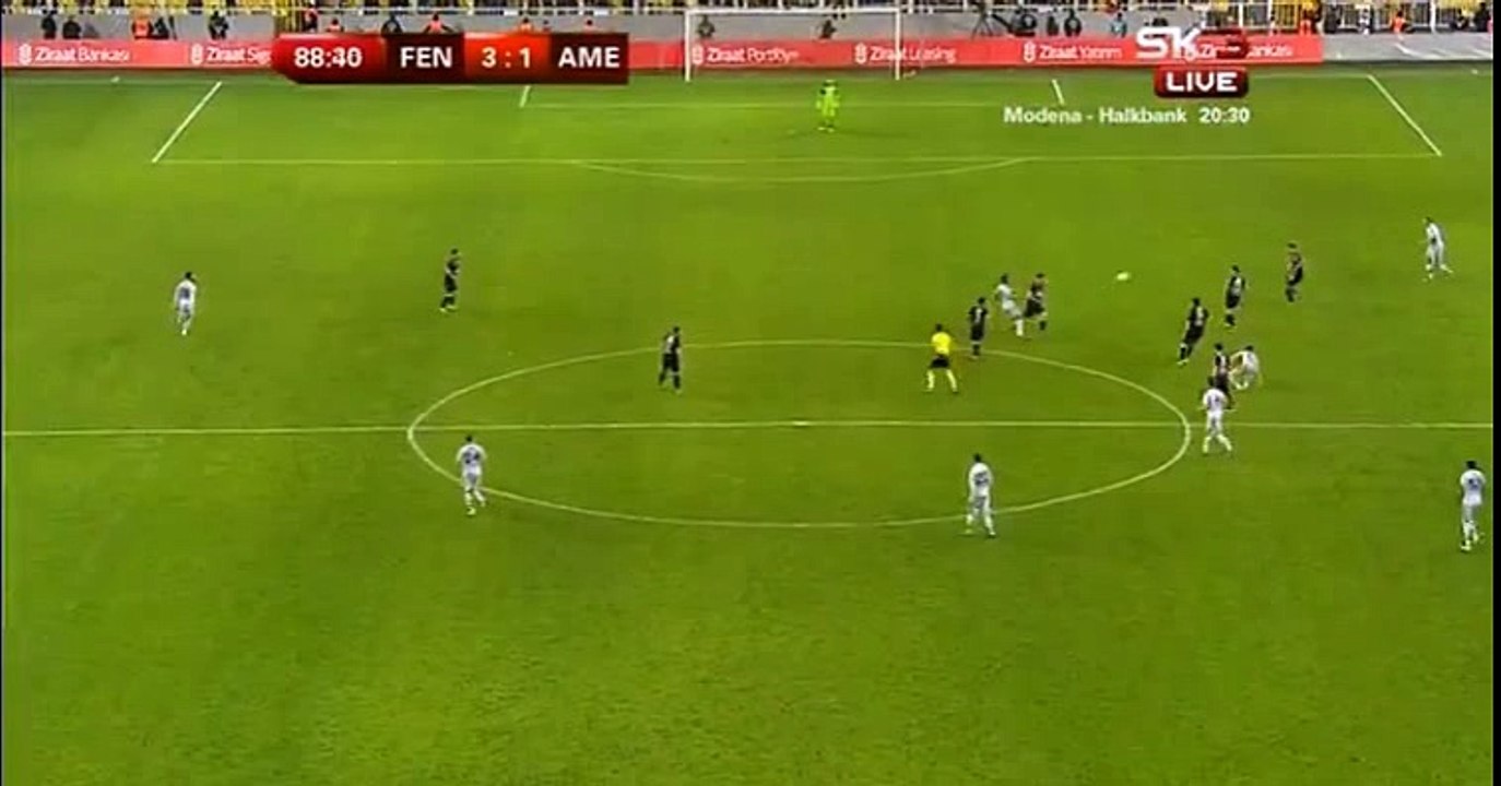 Nani  Goal- Fenerbahce 3-1 Amedspor -TURKEY: Turkish Cup-03.03.2016