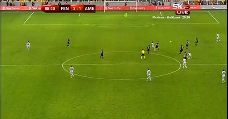 Nani  Goal- Fenerbahce 3-1 Amedspor -TURKEY: Turkish Cup-03.03.2016