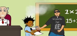 Gucci Mane & OJ The Juice man - Back 2 Skool Cartoon Parody