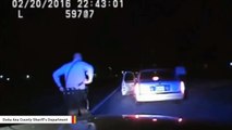 Man Flees From Traffic Stop Taking Deputy Along In Car