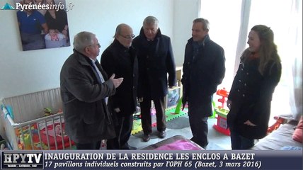 [PAYS DE TARBES] Une nouvelle résidence OPH à Bazet (3 mars 2016)