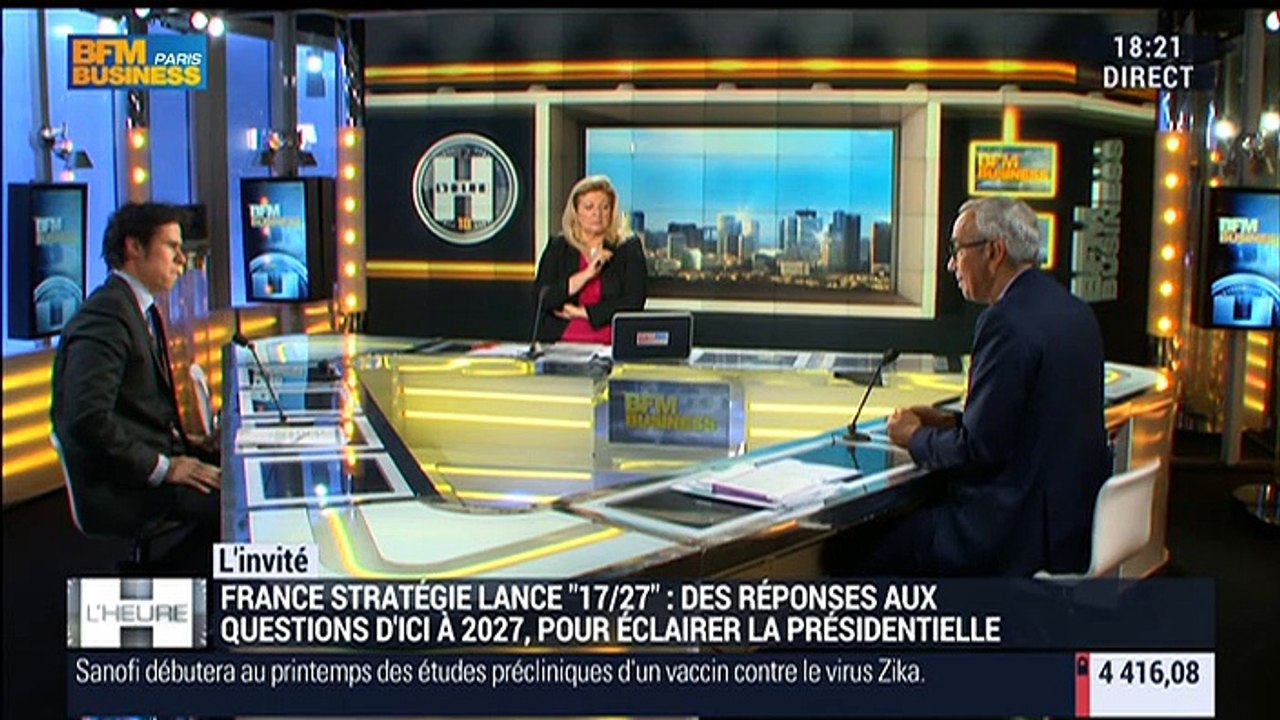 Jean Pisani-Ferry a commenté le programme "17/27" lancé par France Stratégie - 03/03