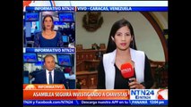 Asamblea Nacional de Venezuela debate sentencia del Tribunal Supremo de Justicia