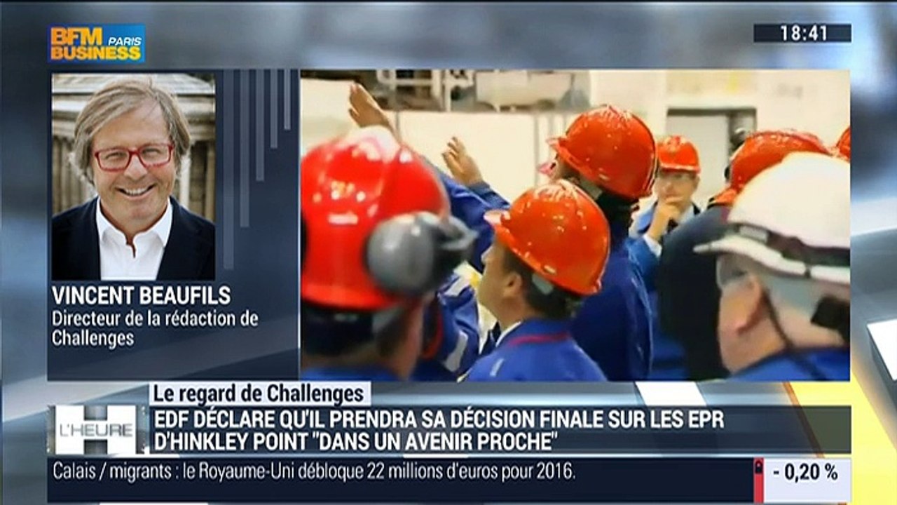 Le regard de Challenges: EDF déclare qu'il prendra sa décision finale sur les EPR britanniques "dans un avenir proche" - 03/03