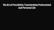 PDF The Art of Possibility: Transforming Professional and Personal Life Free Books