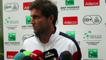 Coupe Davis 2016 - Gilles Simon critique les médias  : 