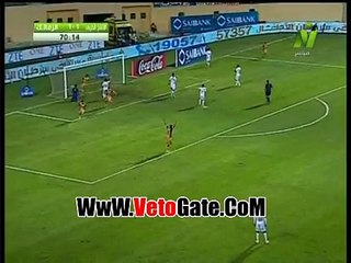 "صلاح امين"يتقدم بالهدف الثانى لـ الانتاج فى الزمالك