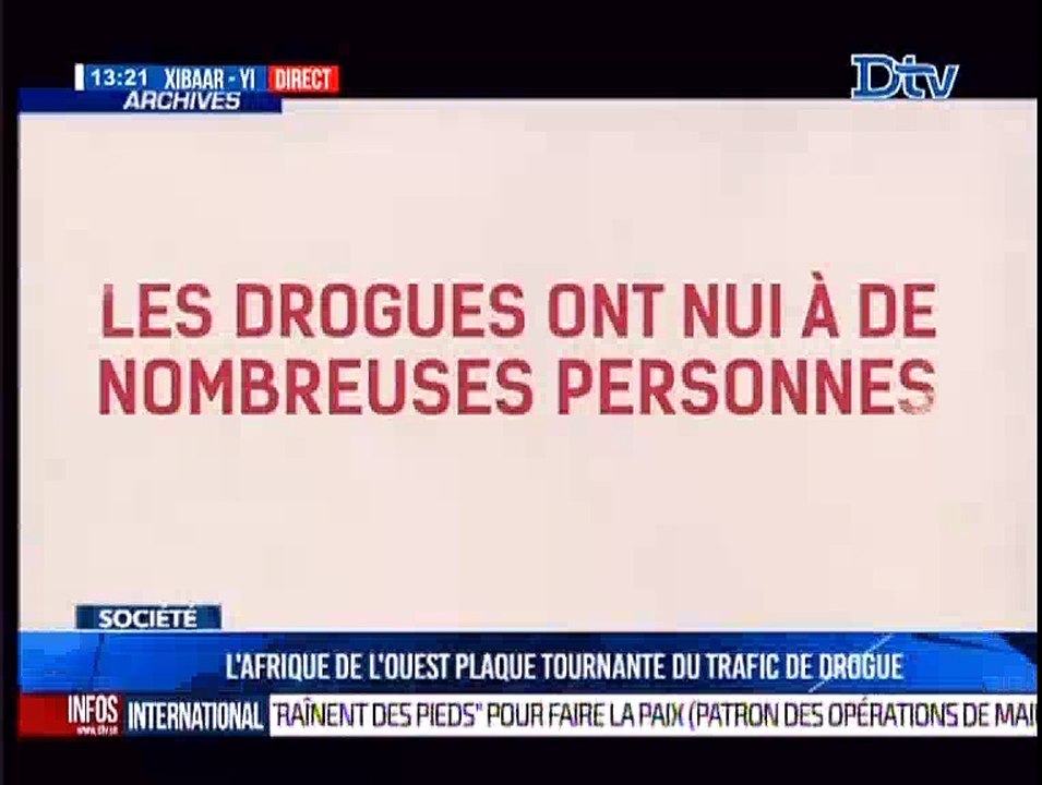 L'Afrique de l'Ouest plaque tournante du trafic de drogue