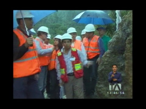 Correa visita proyectos mineros a gran escala