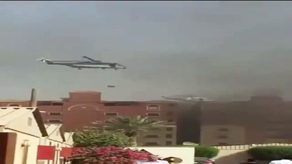 قتيلان وأكثر من 100 جريح جراء حريق أبراج #أرامكو