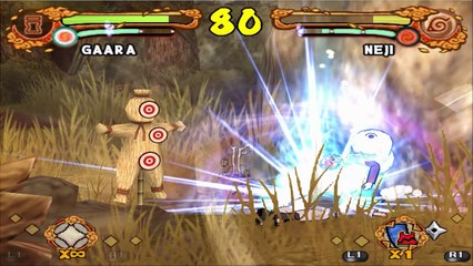 NARUTO SHIPPUDEN Ultimate Ninja 4 - Gaara VS Neji
