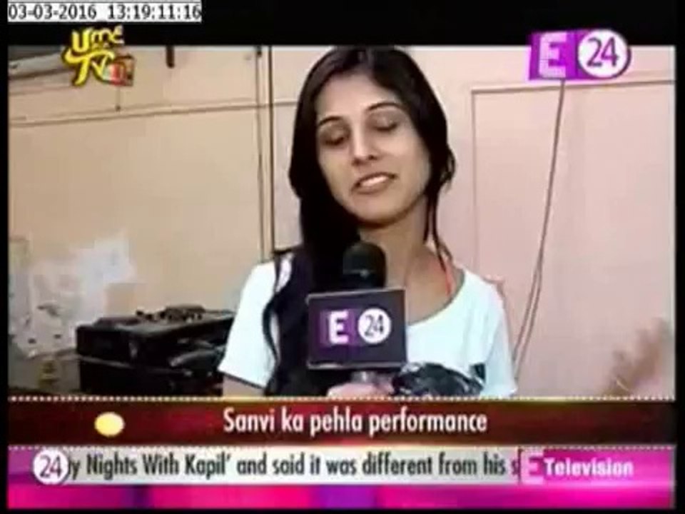 Yeh Kahan Aa Gaye Hum - Sanvi doing dance practice-4th mar 16
