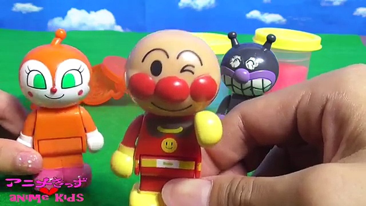 アンパンマン  ねんどファースト で アンパンマン達を作ろう‼ おもちゃアニメ テレビ 映画 animekids アニメきっず animation anpanman Clay Toy