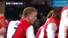 Markus Henriksen 1:0 Own Goal HD | Feyenoord 1-0 AZ Alkmaar 03.03.2016 HD