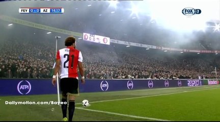 Henriksen M. Own Goal HD - Feyenoord 1-0 Alkmaar - 03-03-2016