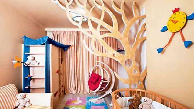 Детская комната для новорожденного мальчика