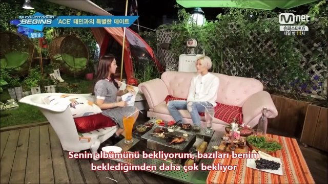 [140821 TR ALTYAZI] Taemin - M!Countdown Begins Part 2