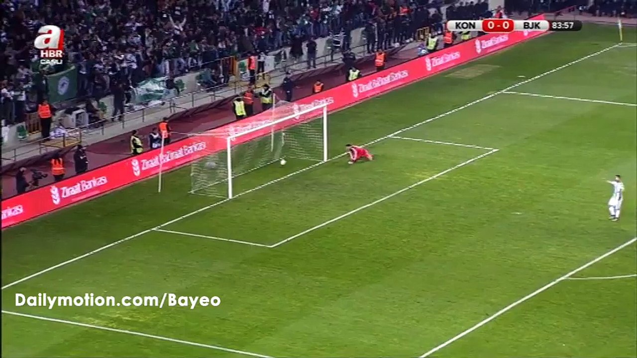 Alban Meha Goal HD - Konyaspor 1-0 Besiktas - 03-03-2016