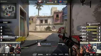 IEM Katowice 2016 Fragment meczu VP - FaZe/ akcja Snaxa (1024p FULL HD)