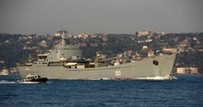 Rus Savaş Gemisi, İstanbul Boğazı'ndan Geçerek Marmara Denizi'ne Açıldı