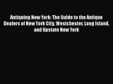 Read Antiquing New York: The Guide to the Antique Dealers of New York City Westchester Long