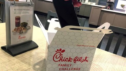 Chick-Fil-A's Cell Phone Challenge Is A Hit