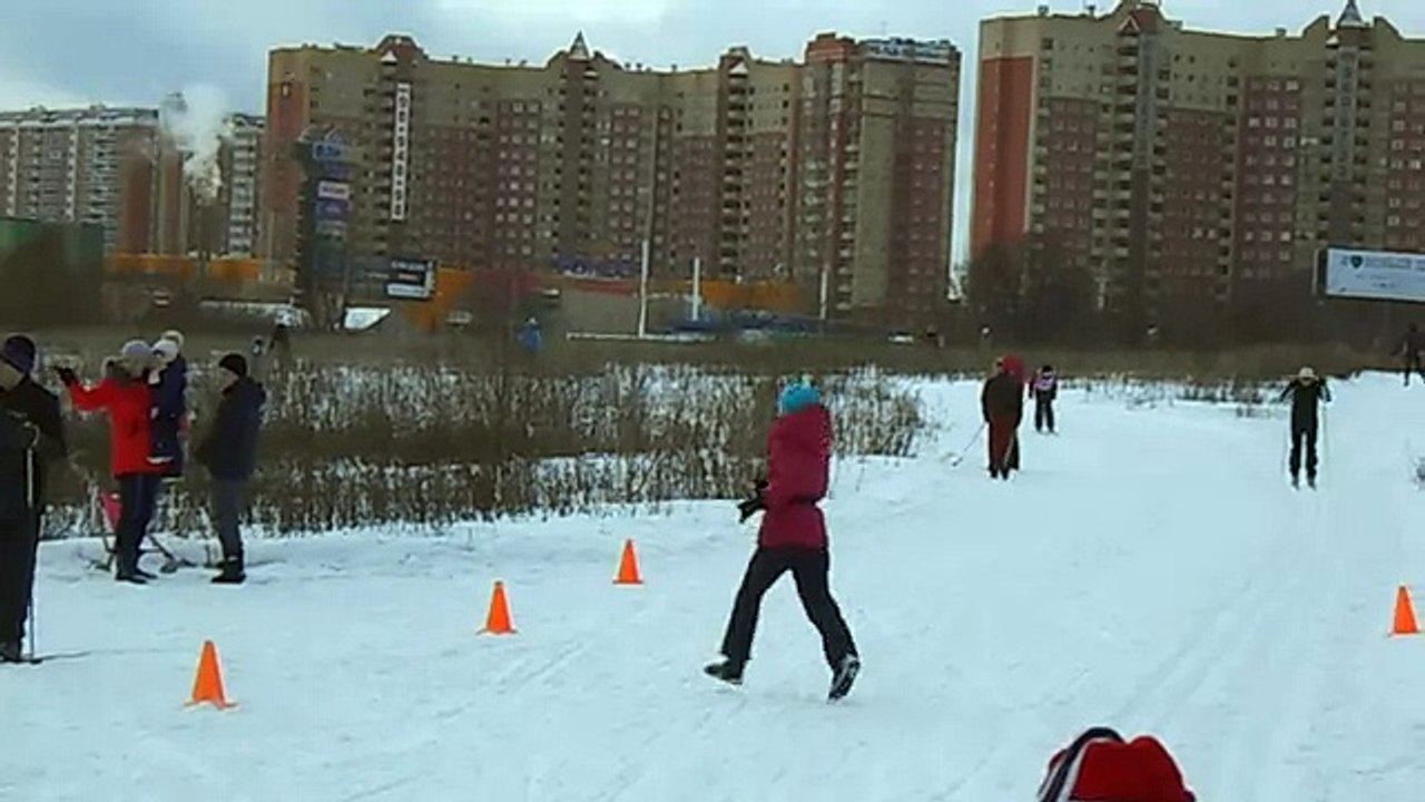 Лыжные гонки. Классический стиль. Финиш