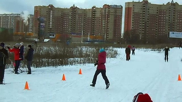 Лыжные гонки. Классический стиль. Финиш