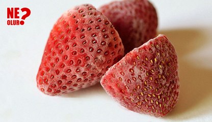 Çilek buzlukta dondurulursa ne olur #neolur #çilek