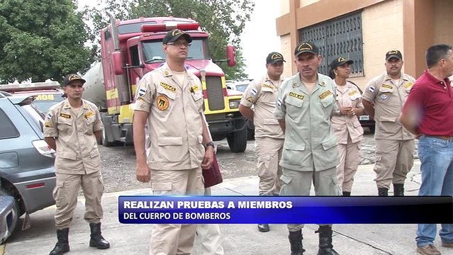 Realizan pruebas de confianza a miembros del cuerpo de bomberos