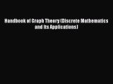 PDF Download Handbook of Graph Theory (Discrete Mathematics and Its Applications) Download