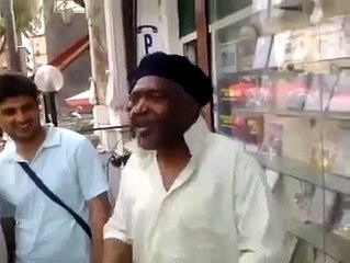 African man speaking pushto