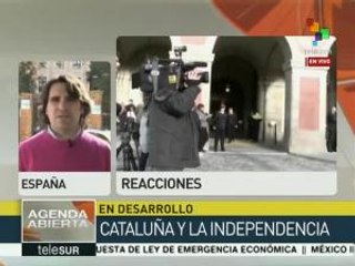 Cataluña: fuerzas políticas impulsarán proceso soberanista