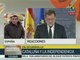 Mariano Rajoy advierte a catalanes que no permitirá ninguna ilegalidad