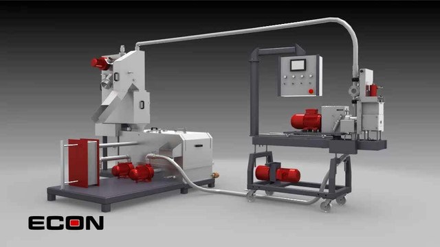 ECON Su Altı Kesim Makinesi, Kafadan Kesme - POLMAK PLASTIK