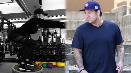 Khloe Kardashian dit à Rob que la meilleure revanche est un corps musclé