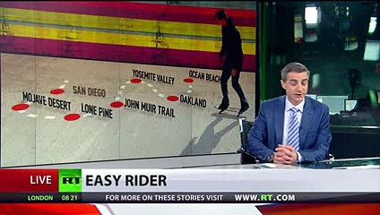 700 miles on board_ Epic skater catches California trip on camera 2016