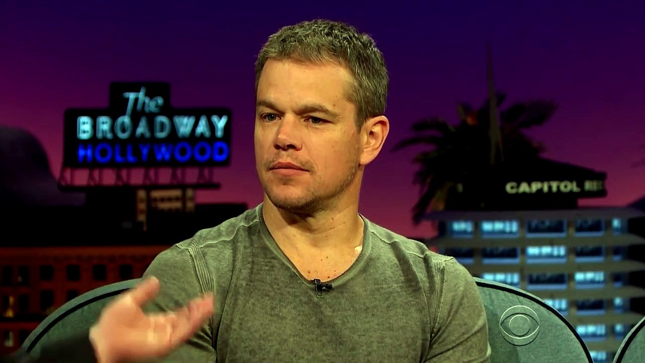 Boston Accent Lesson w/ Matt Damon