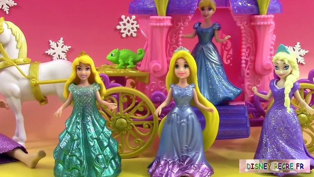 Magiclip Play Doh Pâte à modeler Princesse Raiponce Carrosse Royal Rapunzel Carriage