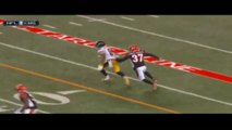 Vontaze Burfict acerta jogador após jogada terminar e penalização ajuda Steelers