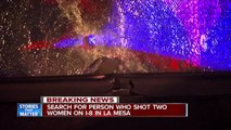 SUV riddled with bullets on I 8, 2 hurt