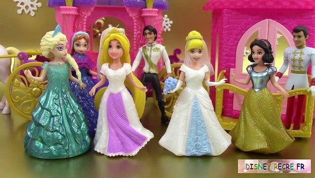 Pâte à modeler Princesse Poupées Magiclip Raiponce Cendrillon Coffret Mariage Reine des neiges
